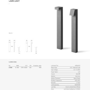 Edge Polarized Bollard SPC1008