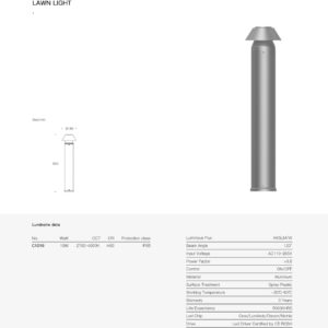 Pioneer Lamp Bollard SPC1016