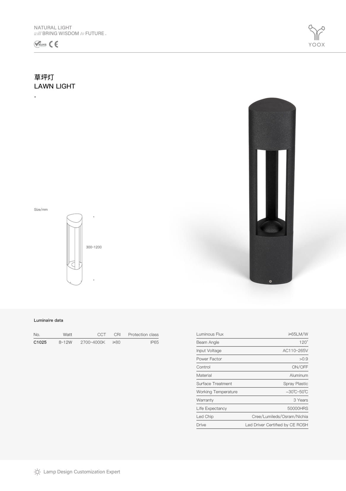 Trycon Bollard SPC1025