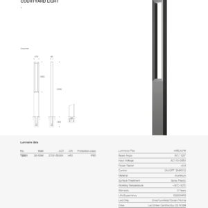 Recta Courtyard Light SPT2001