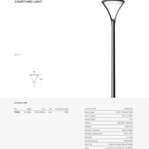 CoreTop Courtyard Light SPT2003