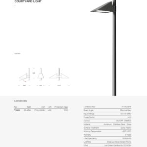 SlopeTop Courtyard Light SPT2006