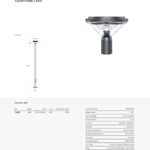 TransTop Courtyard Light SPT2008