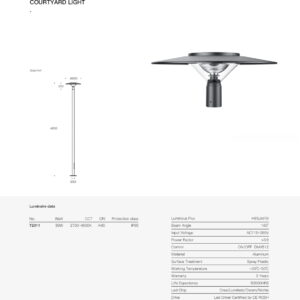 FlapTop Courtyard Light SPT2011