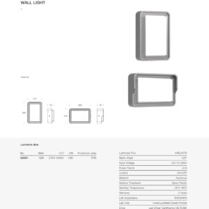 SurfaceLit Wall Light SPQ3001