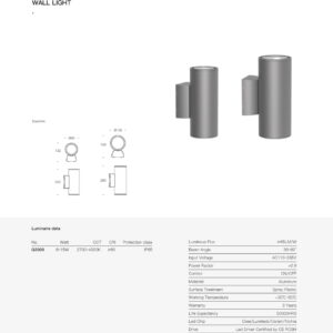 SmoothLit Wall Light SPQ3006